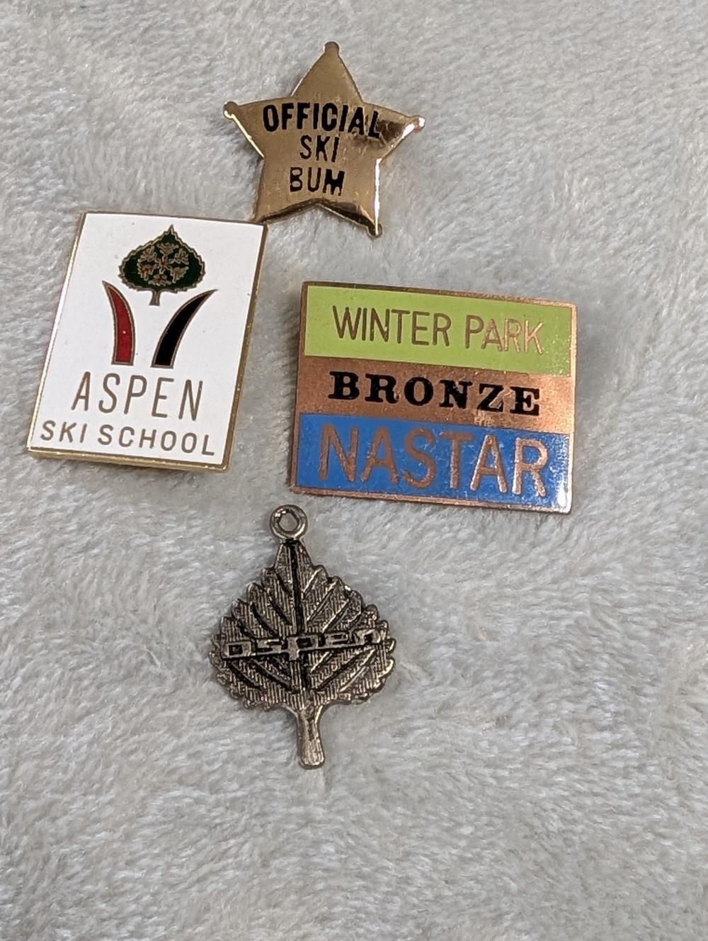 Lot Vintage Colorado Ski Pins